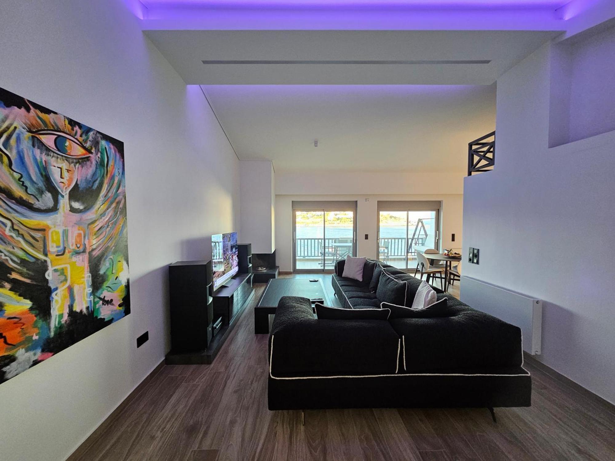 Sounio - Waterfront Luxury Spa Villa Pounta Zeza 170 Sqm On Private Beach Sounion Exterior foto