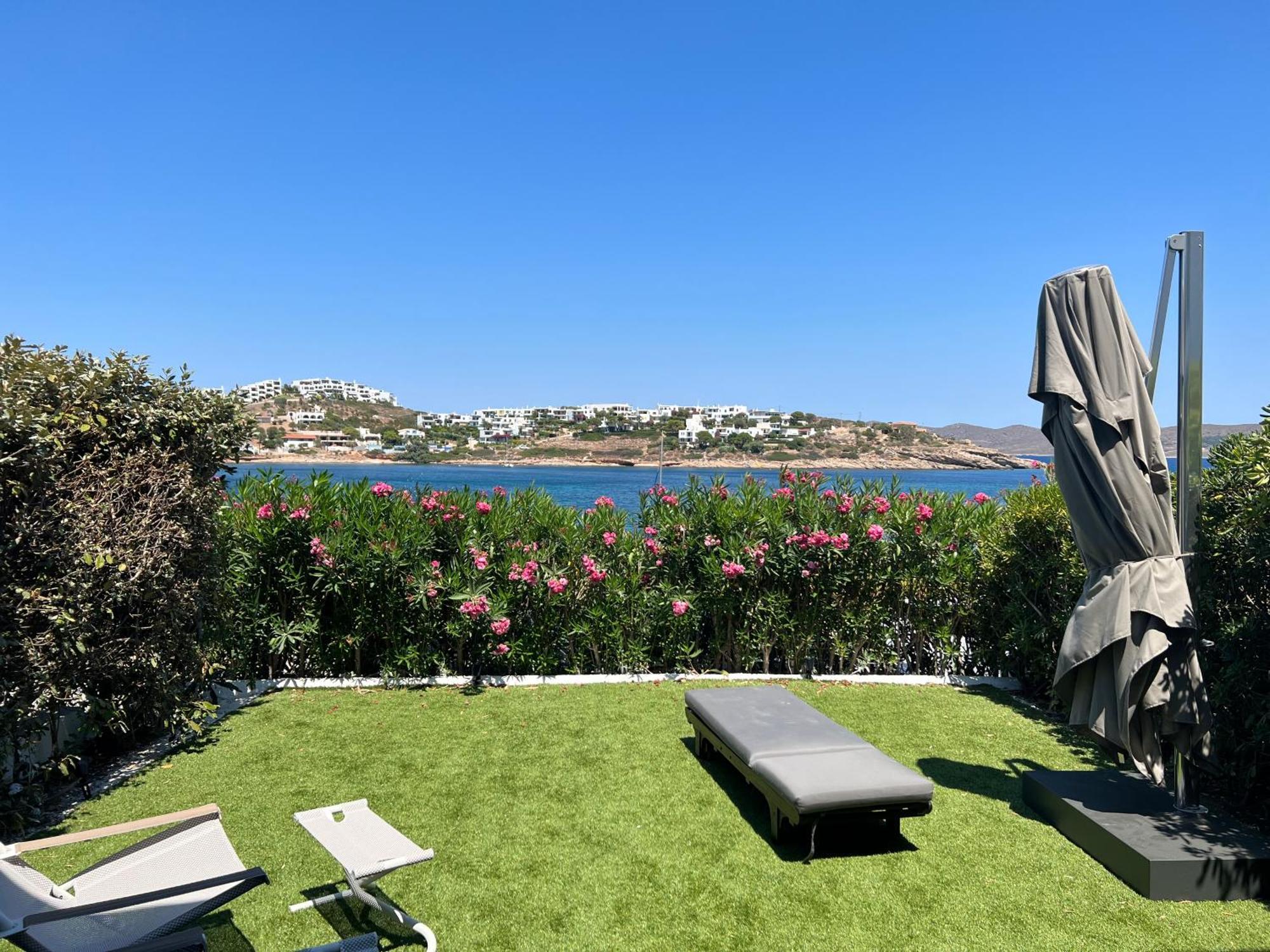 Sounio - Waterfront Luxury Spa Villa Pounta Zeza 170 Sqm On Private Beach Sounion Exterior foto