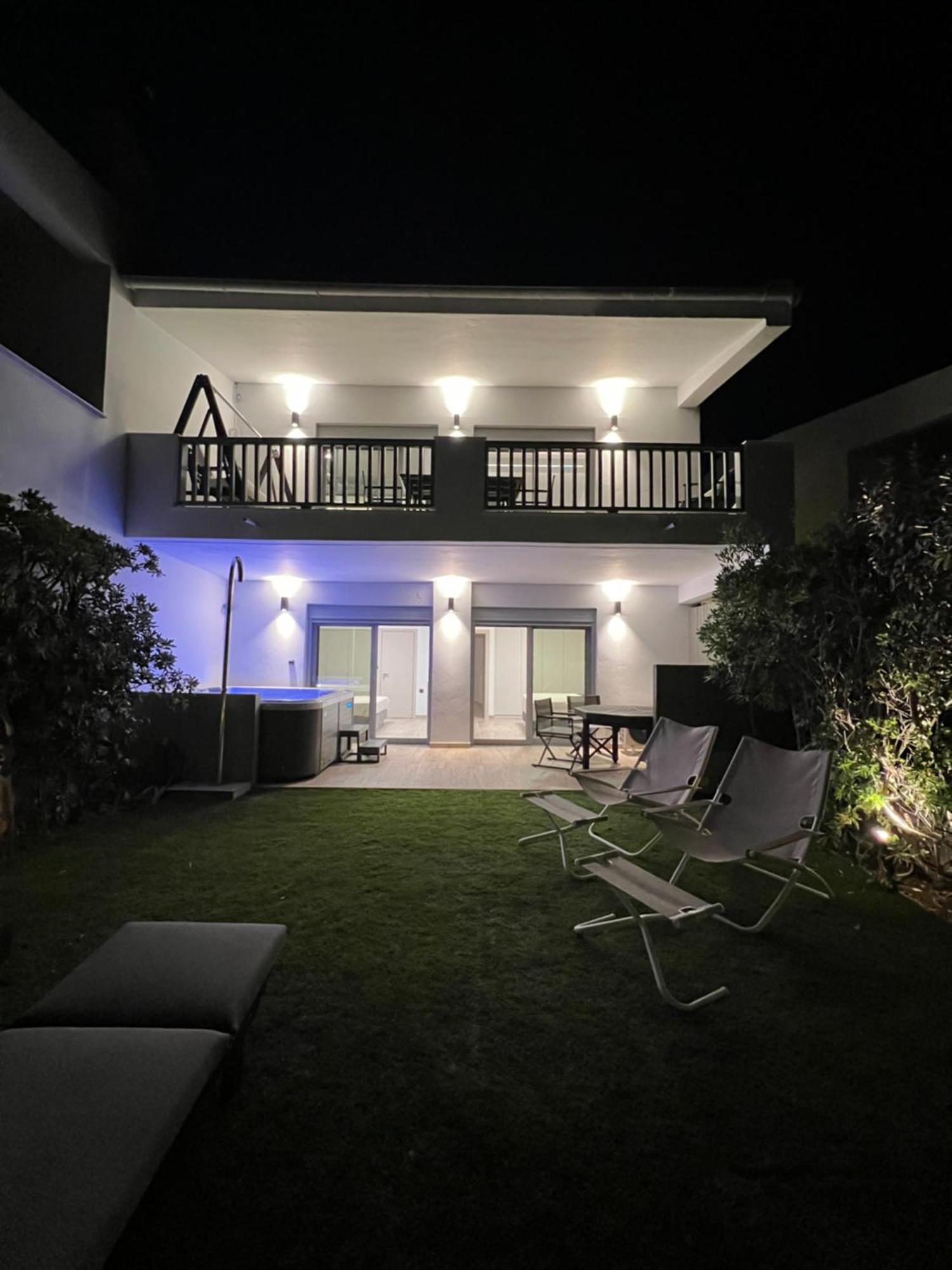 Sounio - Waterfront Luxury Spa Villa Pounta Zeza 170 Sqm On Private Beach Sounion Exterior foto