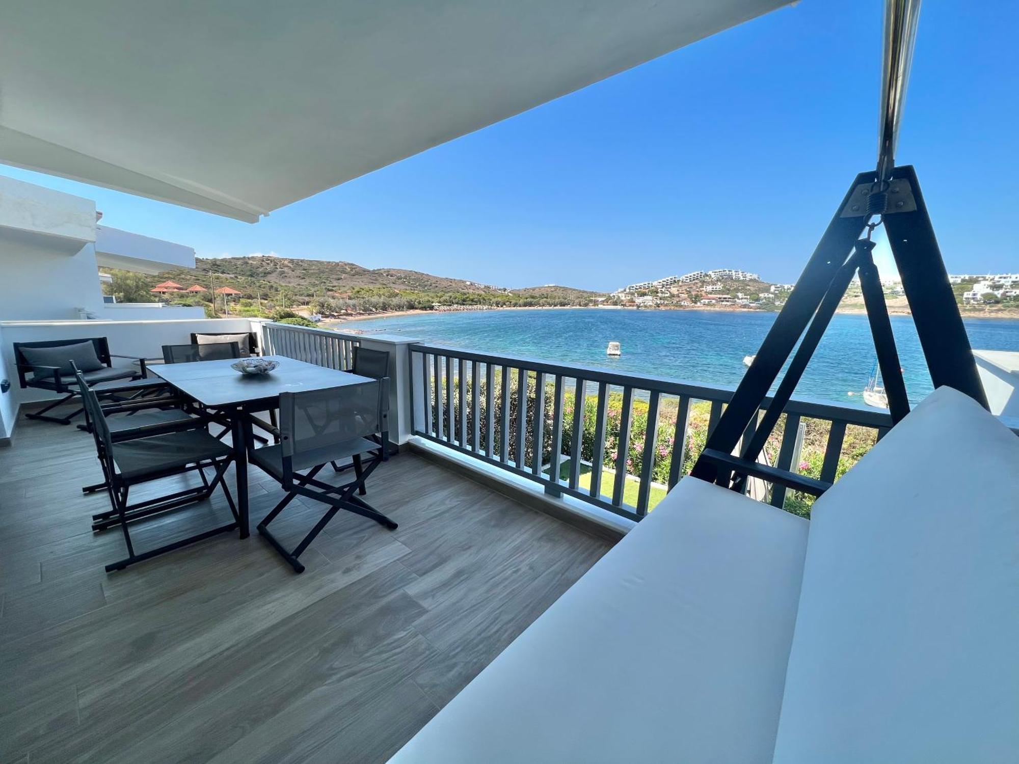 Sounio - Waterfront Luxury Spa Villa Pounta Zeza 170 Sqm On Private Beach Sounion Exterior foto